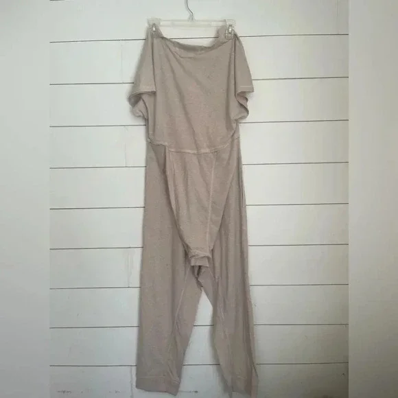 Nwot Free People Pillow Talk Henley Romper - Picture 6 of 8